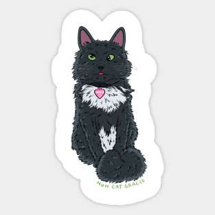 Gracie being Cute Sticker